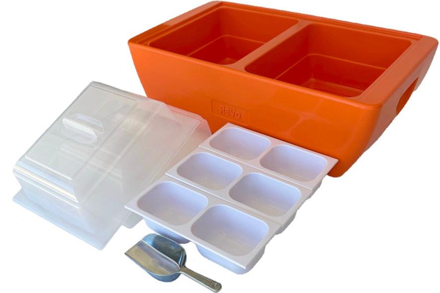 Dubler Party Cooler | Orange Burst