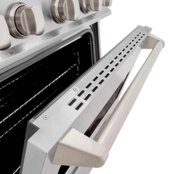 ZLINE 30"Classic Gas Range, Convection Gas Oven, Stainless Steel, CGR30