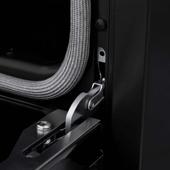 ZLINE 48" Dual Fuel Range, Gas Cooktop, Electric Convection Oven Black Stainless Steel, Gold CDRBZ-48-G