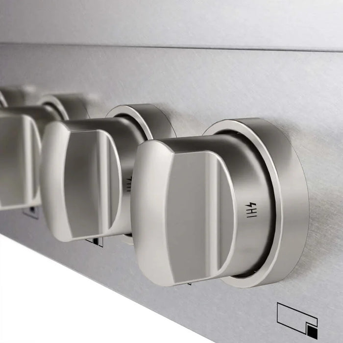 ZLINE 48" Paramount Gas Rangetop DuraSnow® Stainless Steel SRTS-48