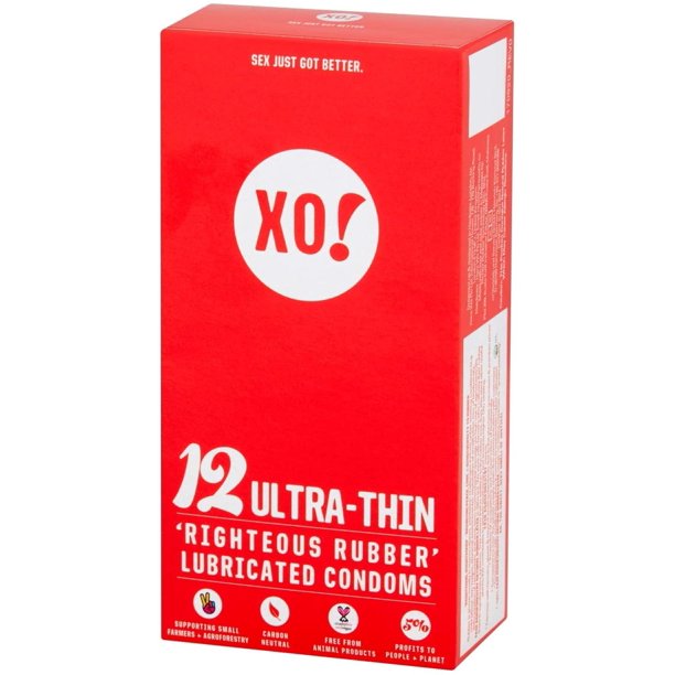 Xo! - Condoms Rubber Ultra Thin (Pack of 8-12 Ct)