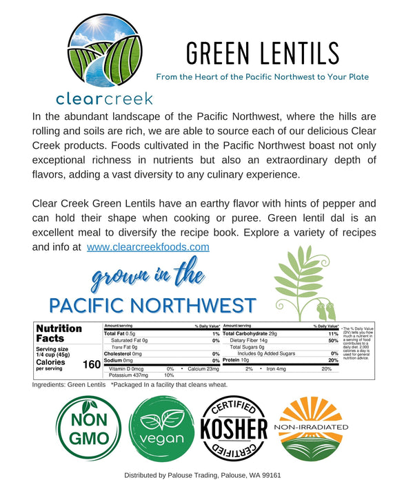Green Lentils | 4 LB