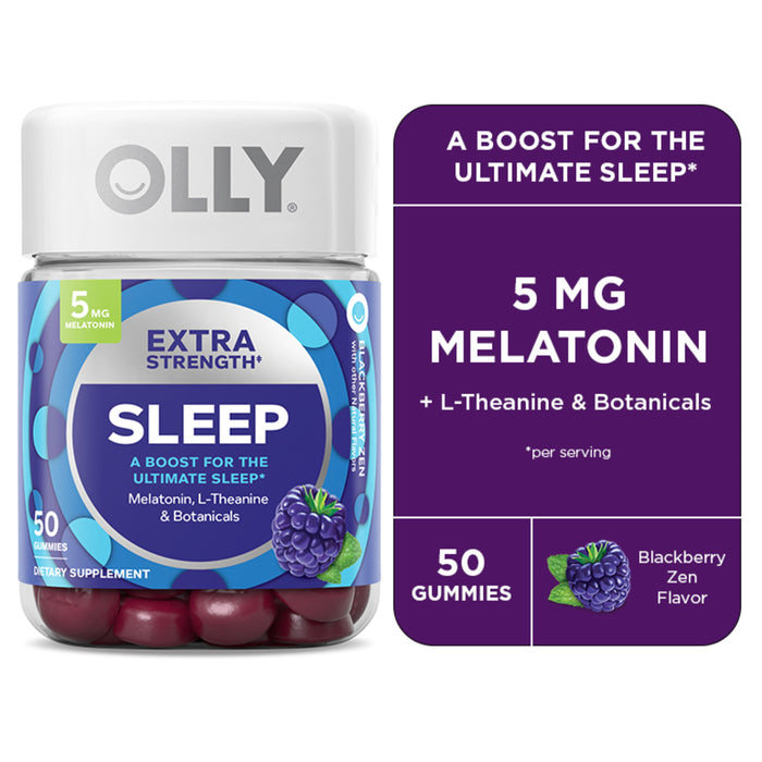 Olly Extra Sleep Blackberry Gummies (50-Count)