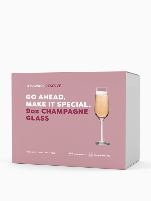 RESERVE 9oz Champagne Tritan™ Copolyester Glass