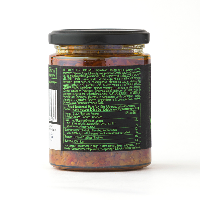 Famiglia Crispino Spicy Arrabbiata Bruschetta Spread — Hot Pepper Italian Antipasto