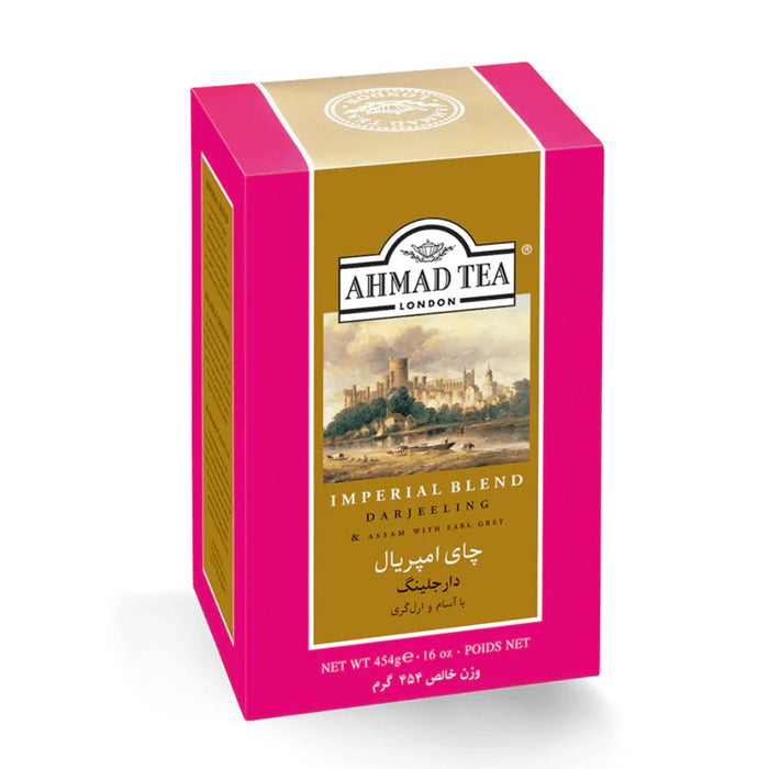 Ahmad Imperial Blend Loose Leaf Black Tea in Paper Carton 16oz/454g