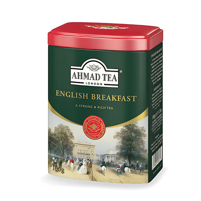 Ahmad English Breakfast Loose Leaf Black Tea in Tin 7oz/200g