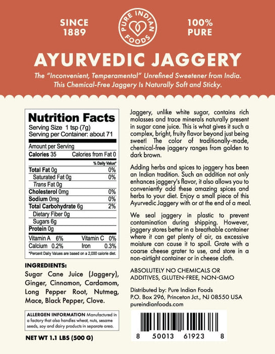 Ayurvedic Jaggery (Infused with Spices & Herbs) - Limited Edition