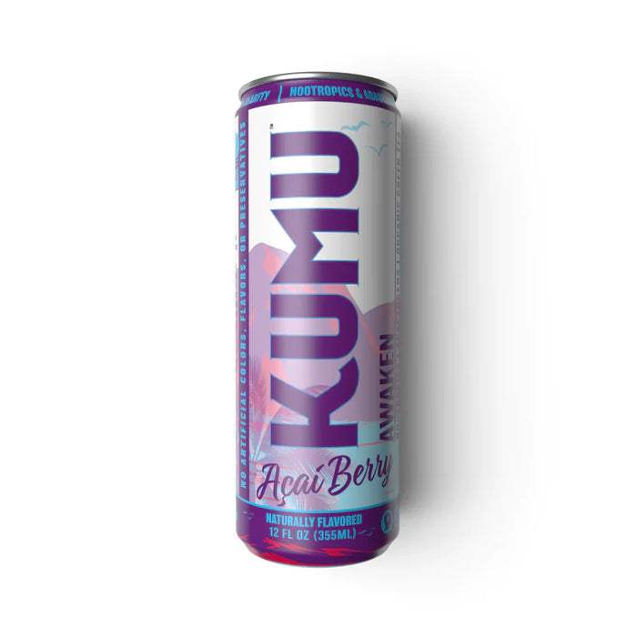 Awaken Sparkling Acai Berry 12 Pack by Kumu