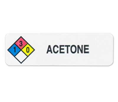 Accetone Rags Label