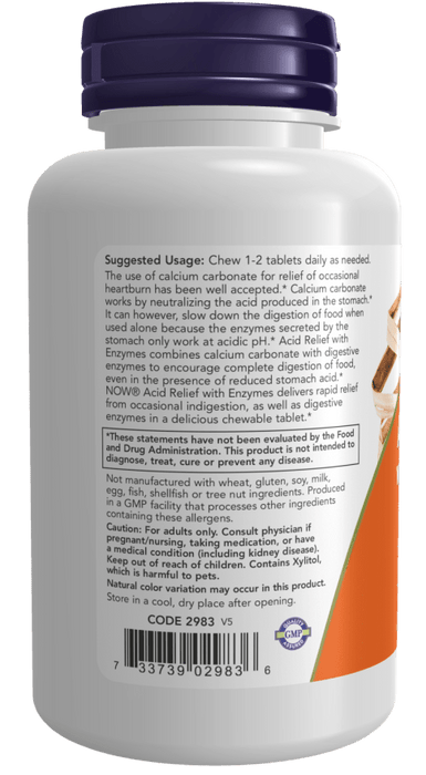 Acid Relief with Enzymes Chewables