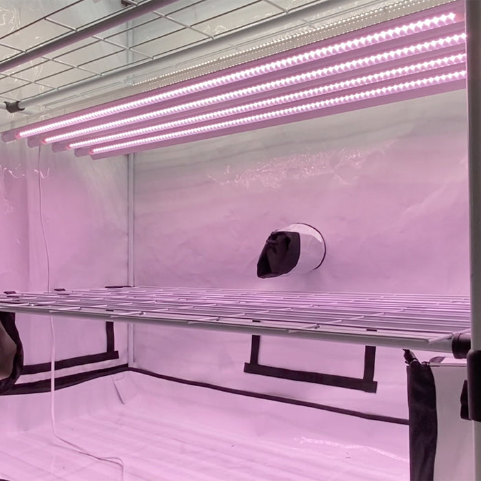 T5 HO 2.0 4FT 4 Lamp LED Grow Light (216W Eqv.) – Red Bloom Pro Spectrum