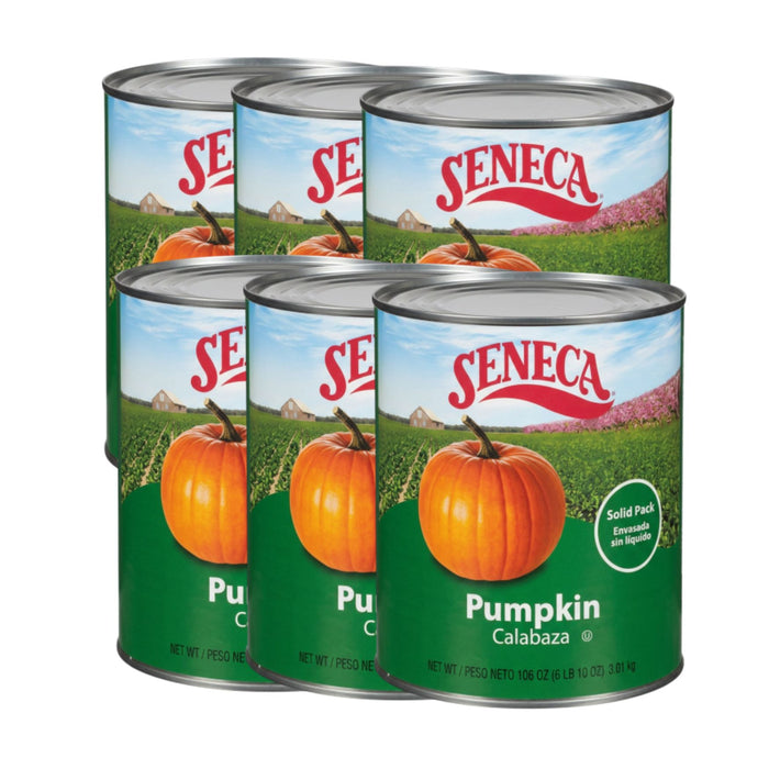 Seneca Solid Pack Pumpkin – 100% Pure, Unsweetened, BPA-Free #10 Can