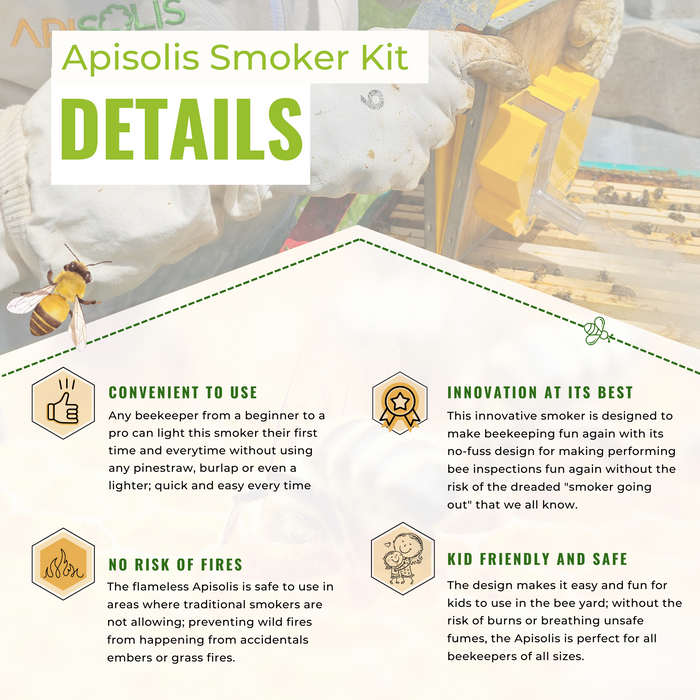 Apisolis Flameless Smoker