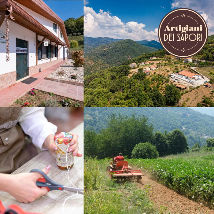 Artigiani dei Sapori, Italian Dried Garlic in Ceramic, 0.7oz, (19g)