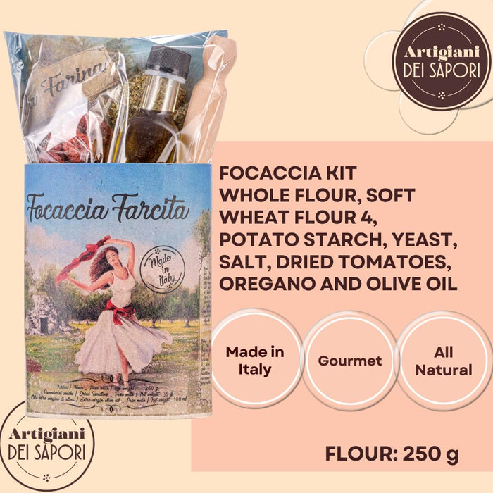 Artigiani dei Sapori, Artisan Gourmet  Focaccia Gift Set