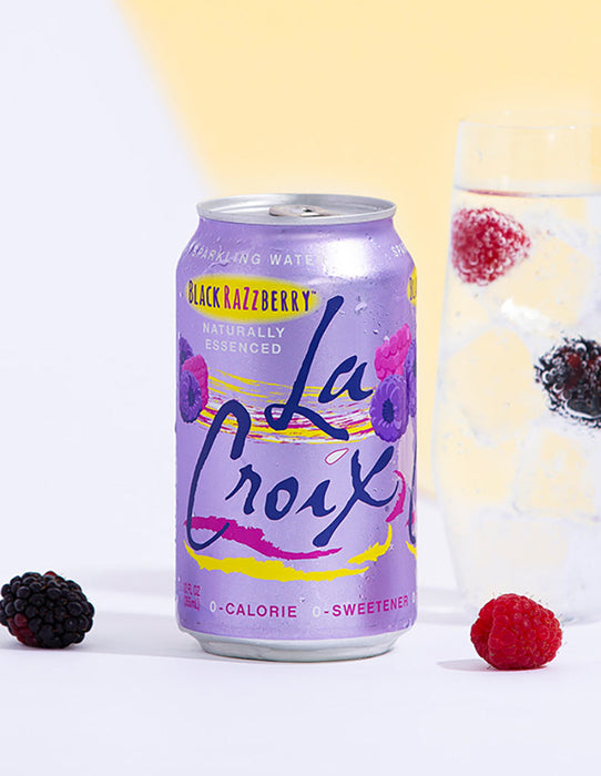 Lacroix Sparkling Water Black Razzberry - 3 Pack of 8/12 Fl Oz. Cans