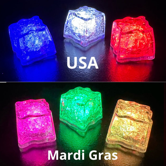 REVO White LED Light Up Ice Cube™ | 12 Pk