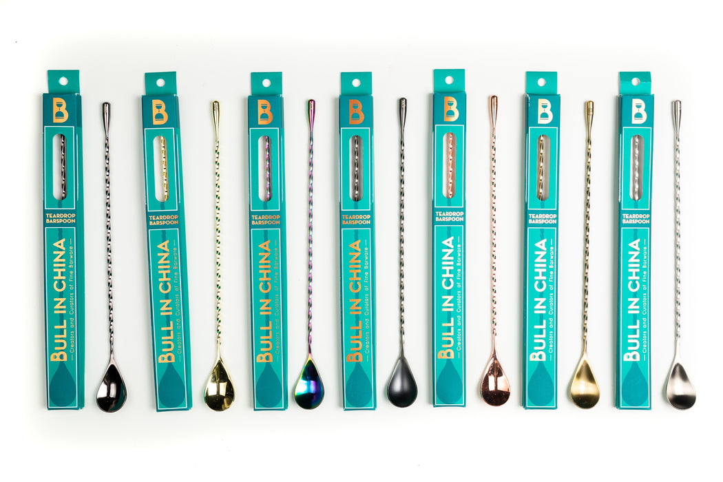 Teardrop Barspoon - 12"/30cm (Standard length)