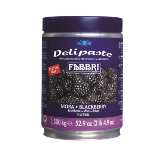 BLACKBERRY DELIPASTEBLACKBERRY DELIPASTESpecialty Food Source

Features:

Blackberry Delipaste is the perfect way to add flavor, texture and color to your pastries and desserts.
Enjoy this delicious Italian paste with an inten