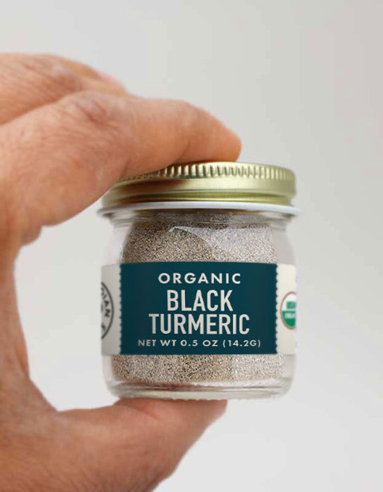 Black Turmeric, Certified Organic