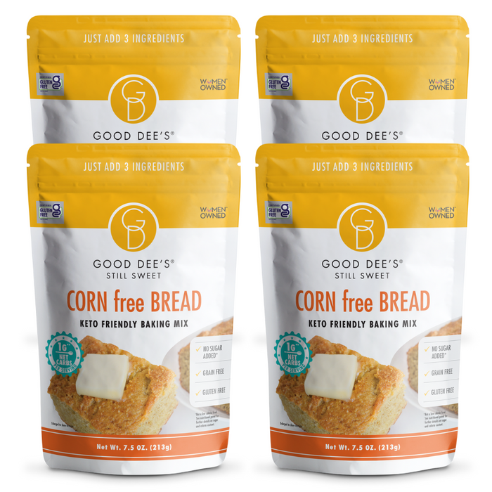 BACK IN STOCK! Corn (free) Keto Bread Mix - Gluten Free and No Added Sugar