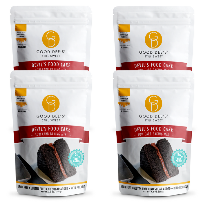 Devil's Food Keto Cake Mix - Gluten Free and No Added Sugar