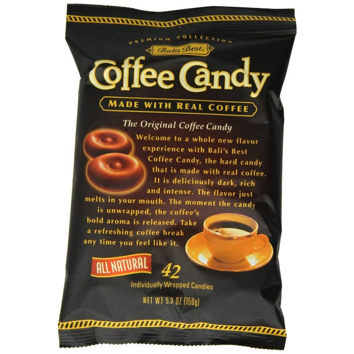 Balis Best Classic Roast Original Arabica Coffee Hard Candy, 5.3 oz