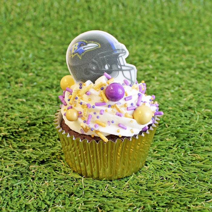 Pro-Football Cupcake Rings