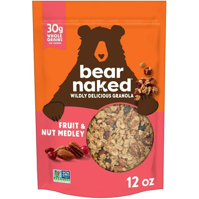 Bear Naked Granola - Fruit and Nutty Medley, 12 Oz., Pack of 6