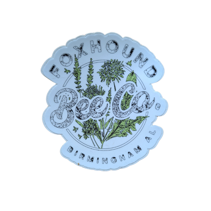 Bee Food Vinyl Sticker