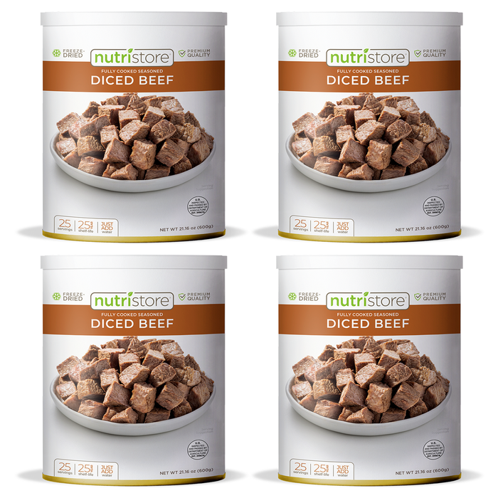 Beef Dices Freeze Dried - #10 Can