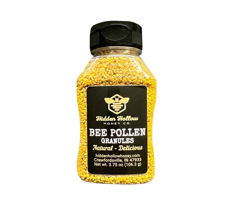 Bee Pollen Granules 3.75 oz - All Natural Health Food - Wildflower Pollen