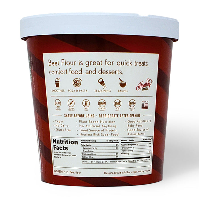 Beet Root Flour - Superfood Rich in Polyphenols