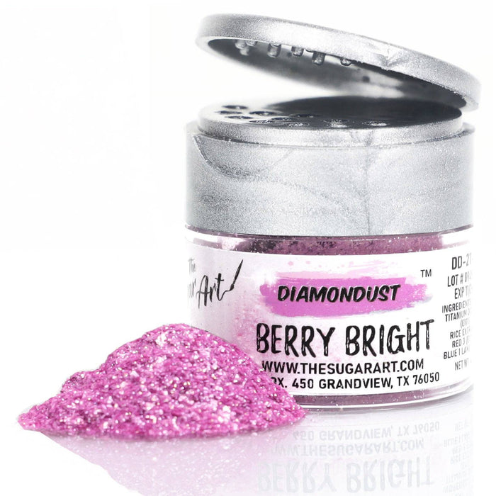 Berry Bright Edible Glitter