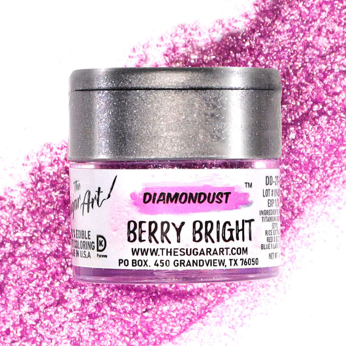 Berry Bright Edible Glitter