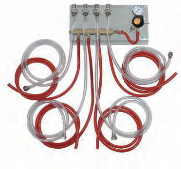 Bev Rite Regulators Panels with Manifolds