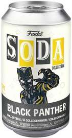 Funko Soda: Marvel's Black Panther Wakanda Forever - Black Panther Sealed Can