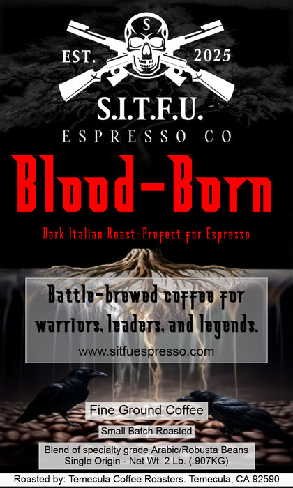 Blood-Born Italian Dark Roast Espresso