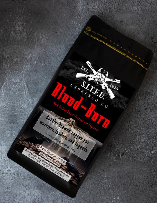 Blood-Born Italian Dark Roast Espresso