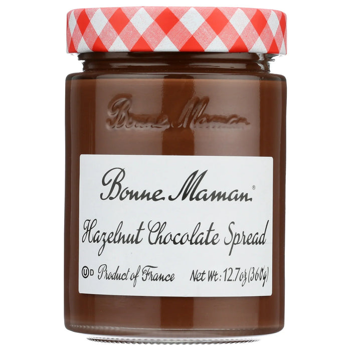 Bonne Maman Chocolate Hazelnut Spread (Pack of 6) 12.7 Oz - Authentic French Recipe
