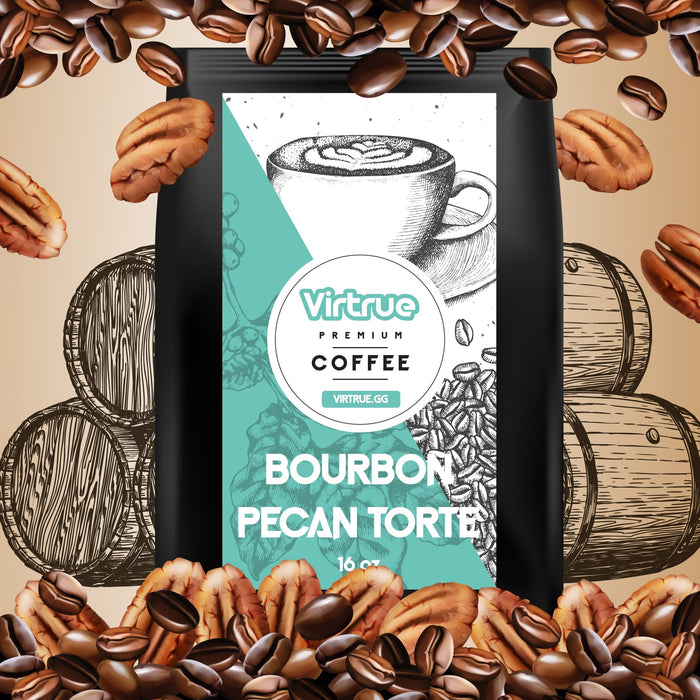 Bourbon Pecan Torte Flavored Coffee – 16oz | Virtrue Premium