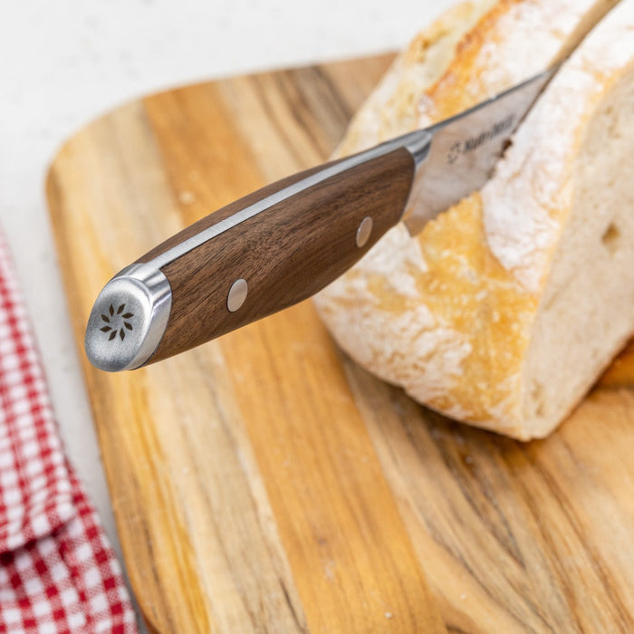 8" Bread Knife with Walnut Handle
