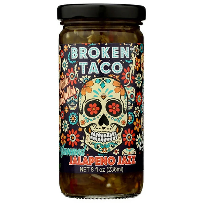 Broken Taco - Jalapeno Jazz Sweet, 8 oz (Pack of 6) - Gourmet Taco Seasoning