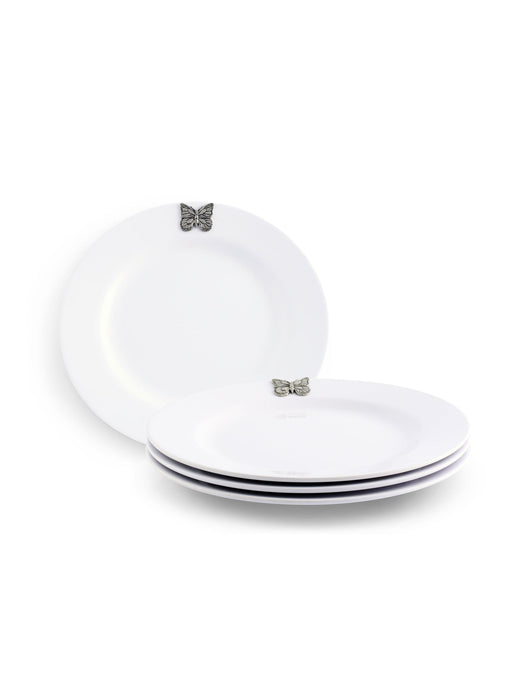 Butterfly Melamine Lunch Plates