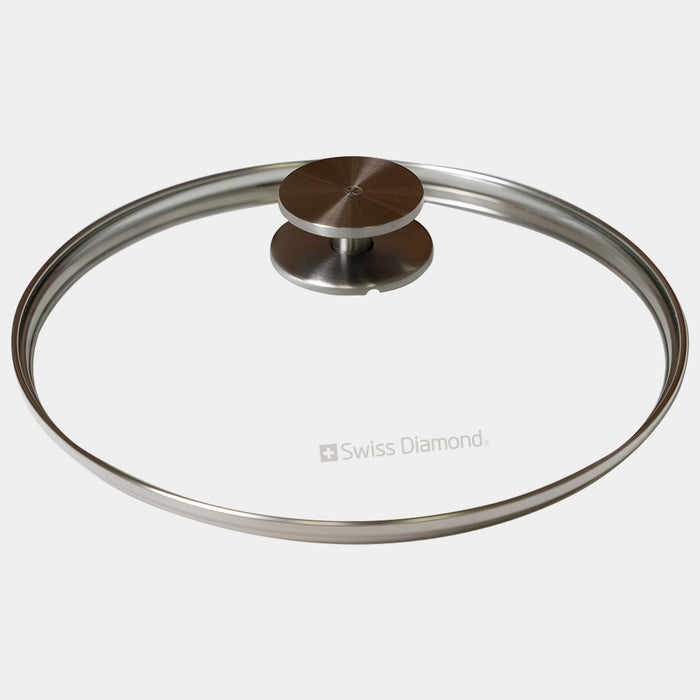 CXD Tempered Glass Lid with Stainless Steel Knob