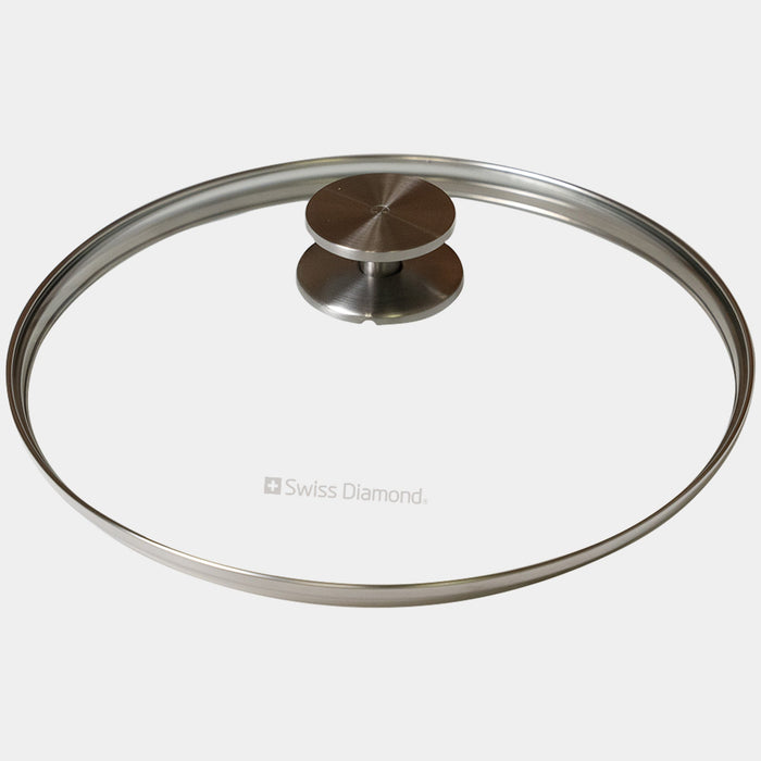 CXD Tempered Glass Lid with Stainless Steel Knob