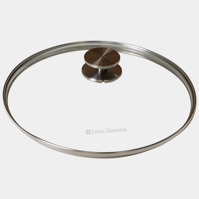 CXD Tempered Glass Lid with Stainless Steel Knob