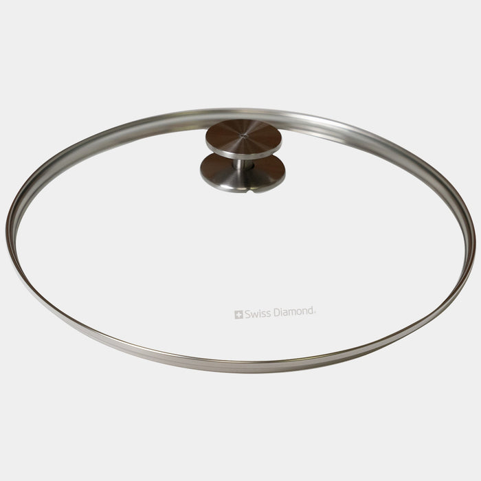 CXD Tempered Glass Lid with Stainless Steel Knob