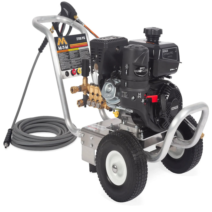 Mi-T-M CA-2703-1MMK Aluminum Pressure Washer – 2700 PSI, 2.4 GPM, Kohler CH270